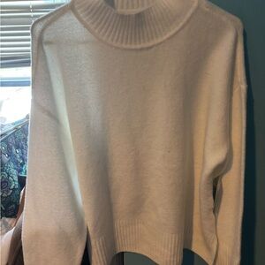 Kohl's Cream Turtleneck Sweater